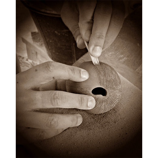 White and Brown Bird Sculpture