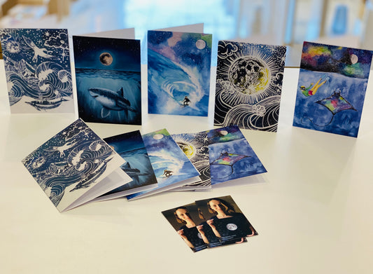Surfer Greeting Card