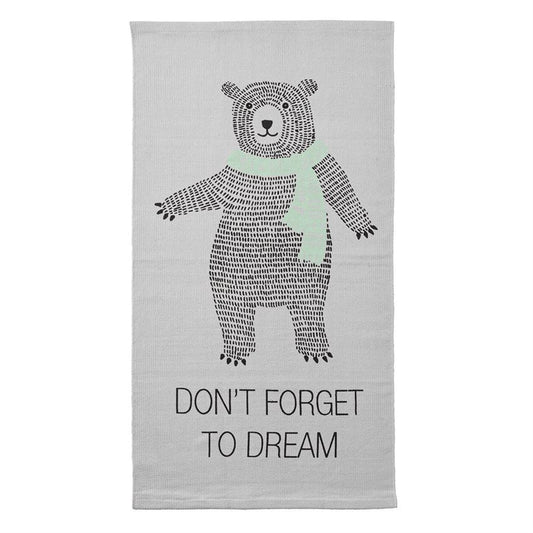 Bear Dream Cotton Area Rug 48" x 24"