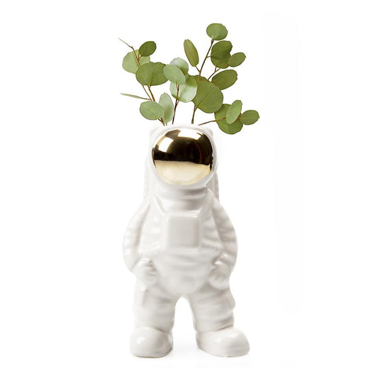 Modern Astronaut Medium Vase 6" High