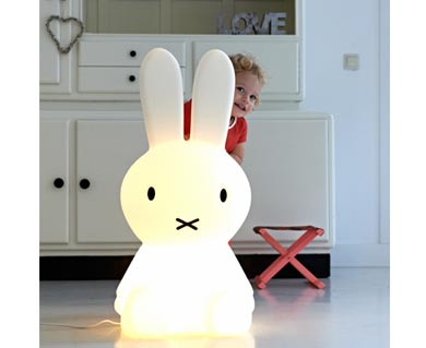Large Miffy Bunny Table Lamp