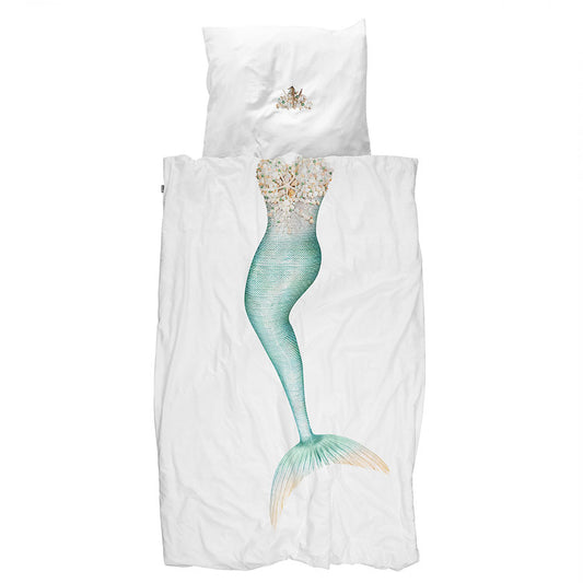 Mermaid Twin Duvet Cover and Pillowcase