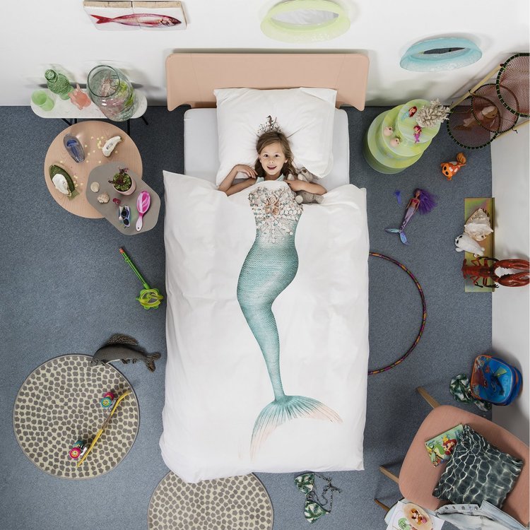 Mermaid Twin Duvet Cover