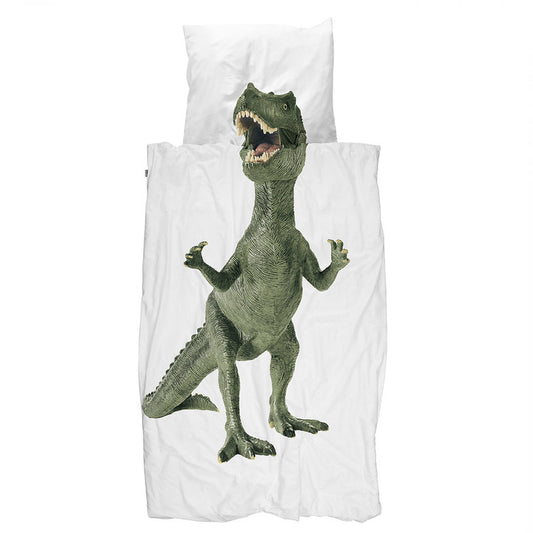 Dinosaur Twin Duvet Cover and Pillowcase