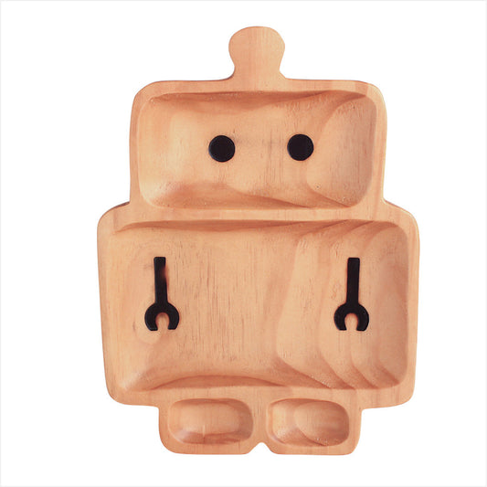 Robot Wooden Plate