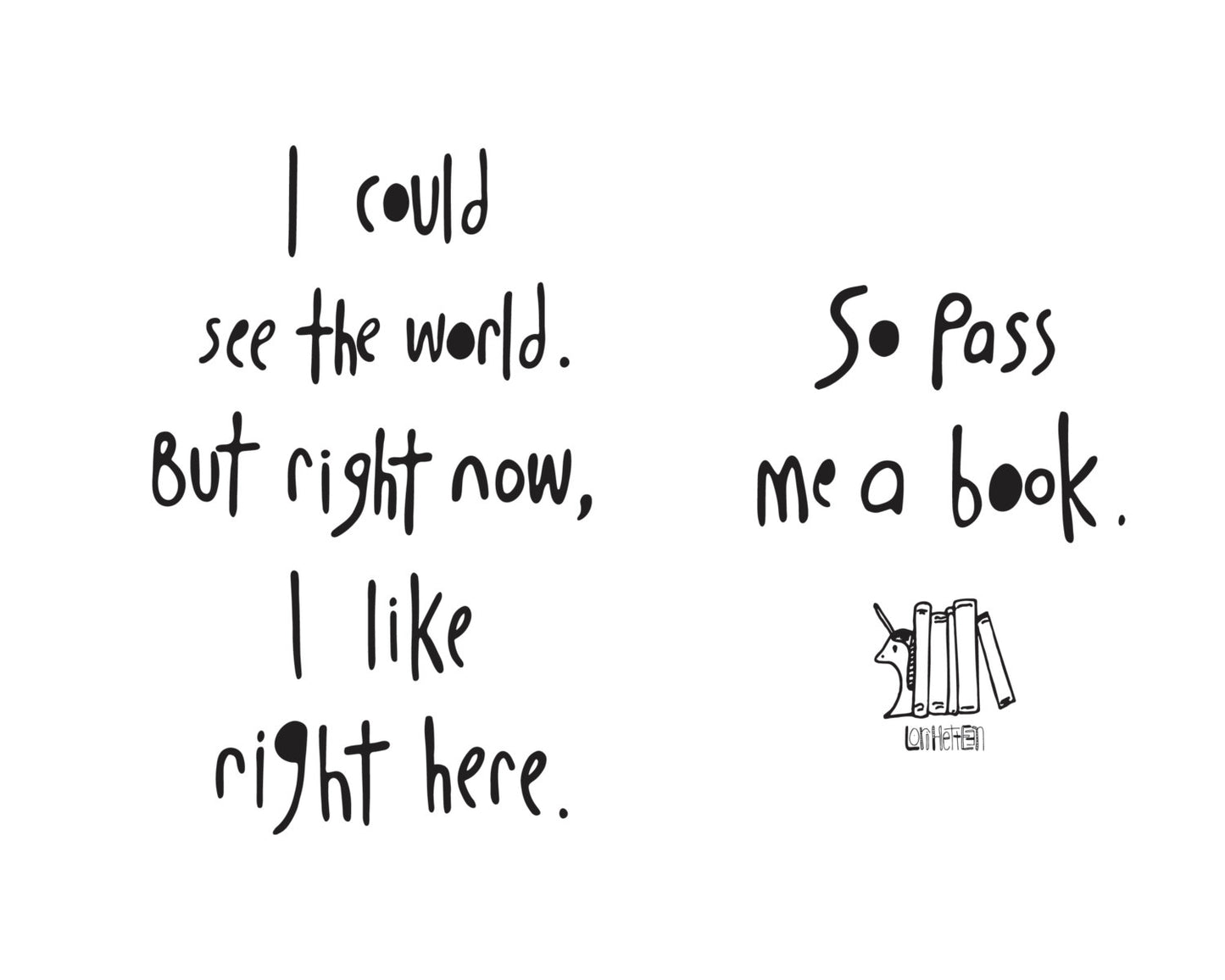 Pass Me a Book Artwork
