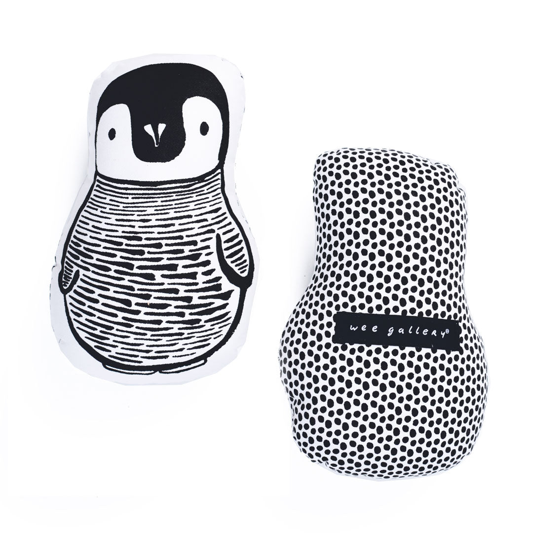 Penguin Organic Cotton Canvas Pillow