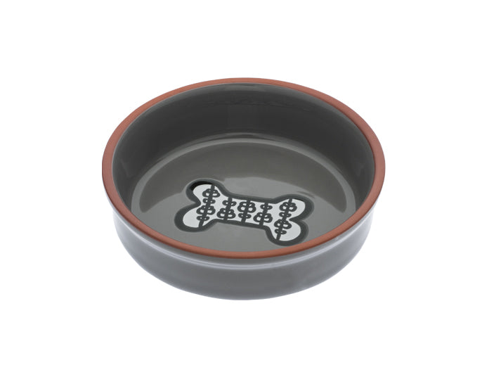 Small Bone Dog Dish