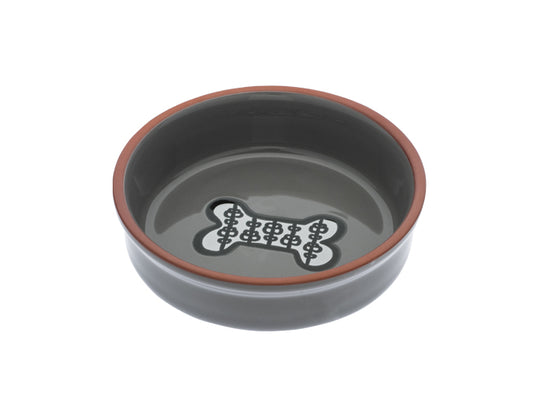Small Bone Dog Dish