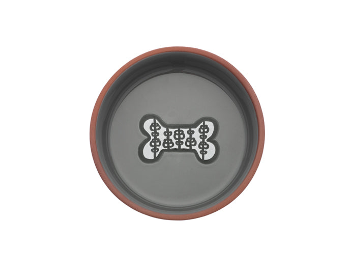 Small Bone Dog Dish