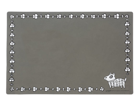 Gray Dog Placemat