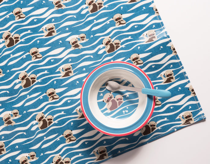 Baby Otter Jumbo Baby Mat with Storage Pouch