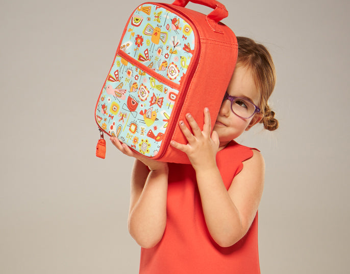 Birds and Butterflies Lunch Tote