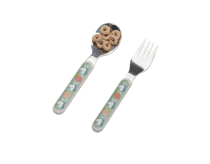 Unicorn Silverware Set with Case