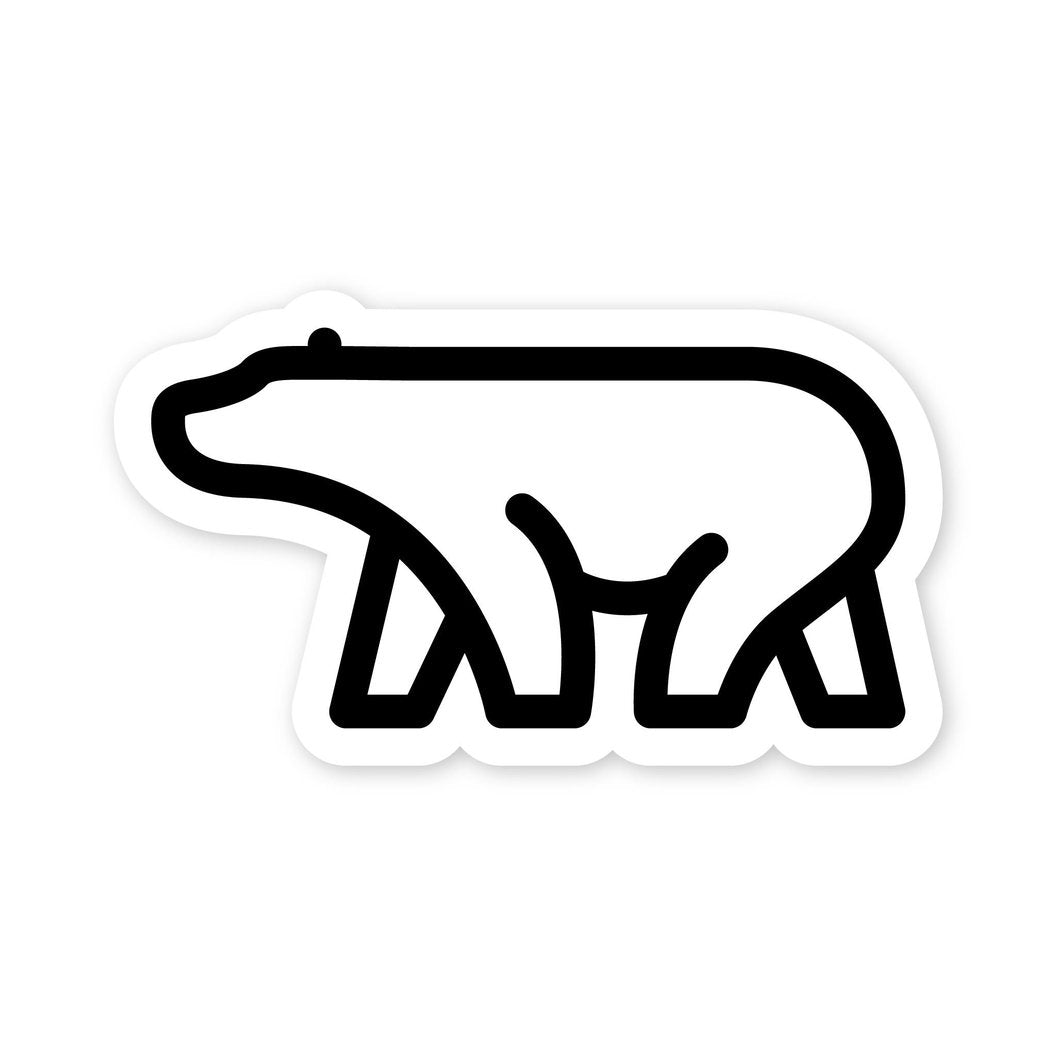 Polar Bear Sticker – Modern Ornament LLC