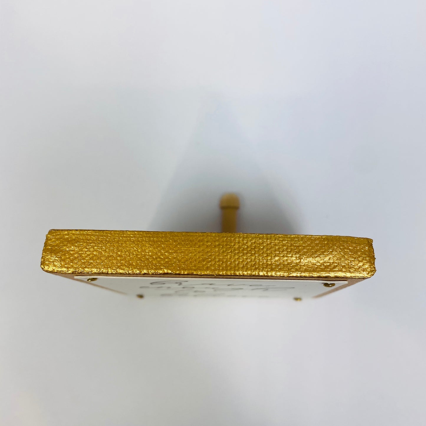 Brave Enough Gold Mini Inspirational Sign