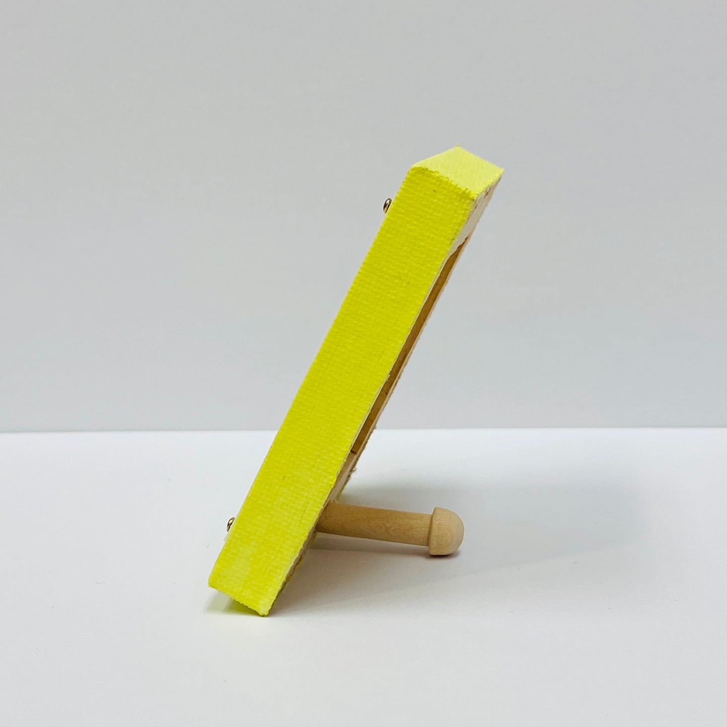 I Will Be Me Neon Yellow Mini Inspirational Sign