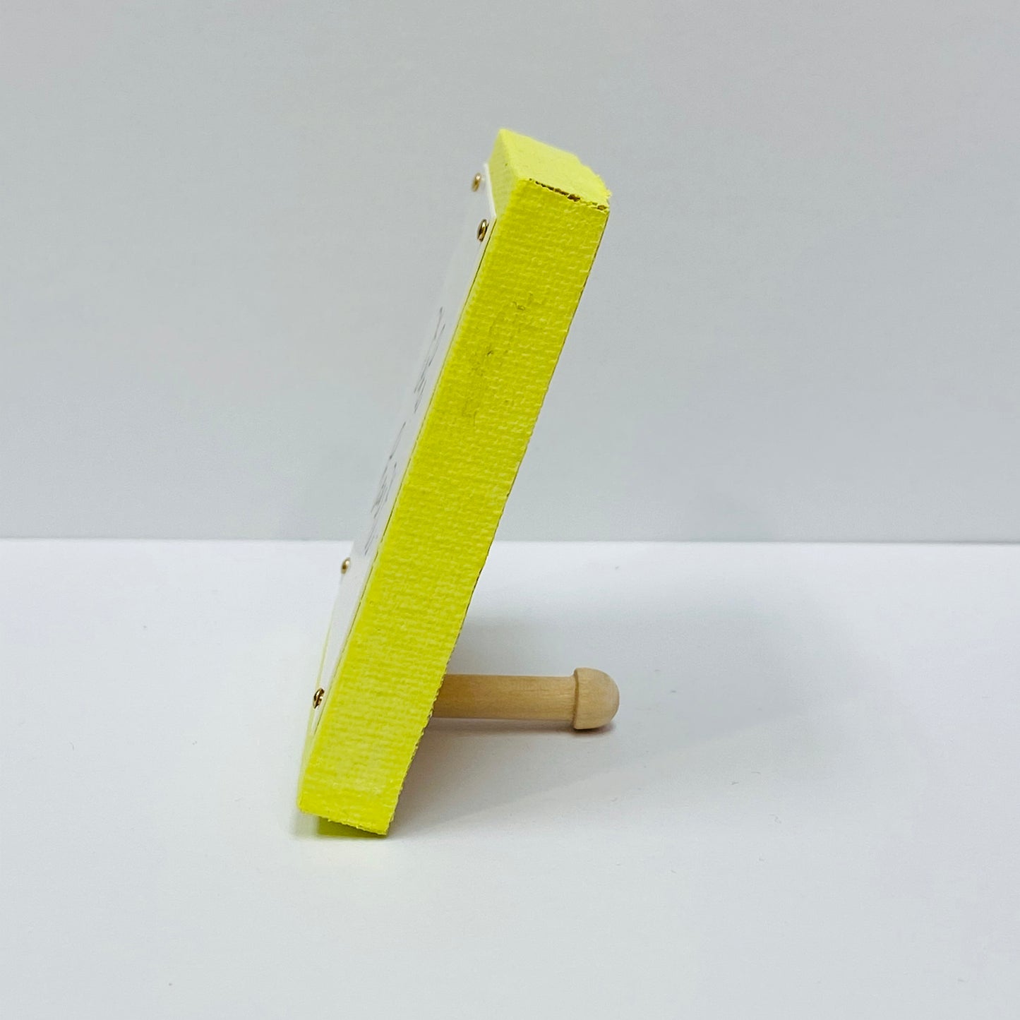 Take Heart Neon Yellow Mini Inspirational Sign