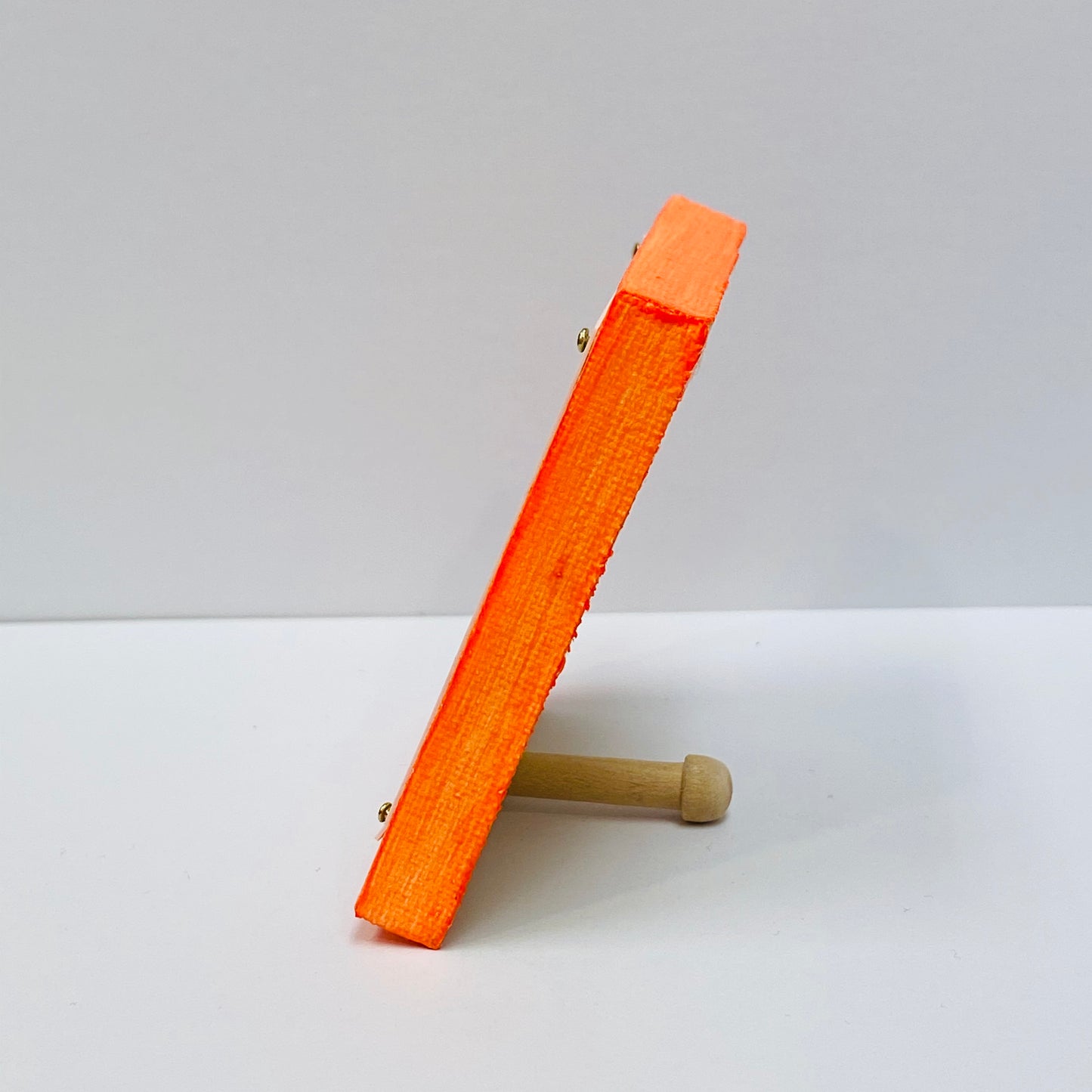 Find the Good Neon Orange Mini Inspirational Sign