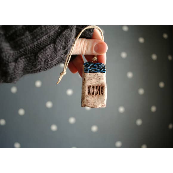 Blue Home Ornament