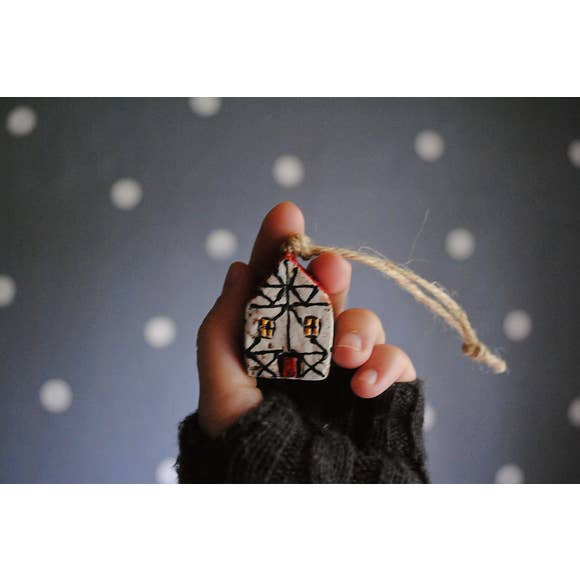 Fachwerk House Ornament