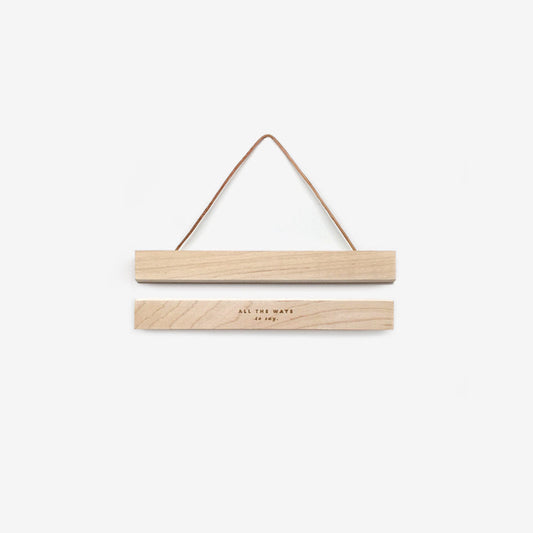 Small Wooden Magnetic Hanging Frame