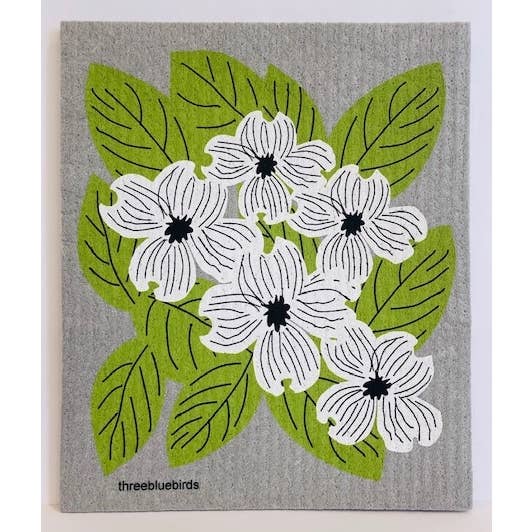 Dogwood Swedish Dishcloth