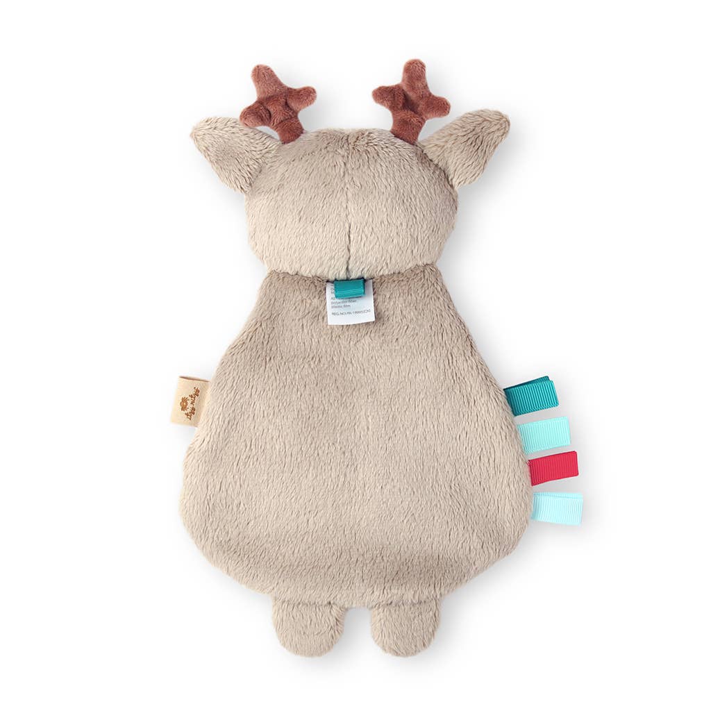 Holiday Kids Reindeer Plush and Teether Toy