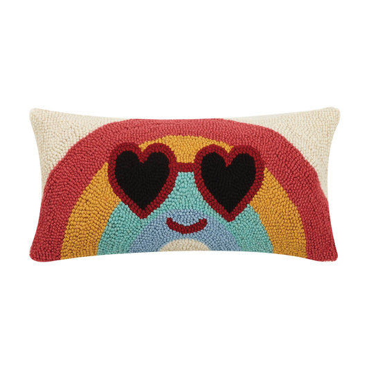 Love Rainbow Decorative Hook Pillow