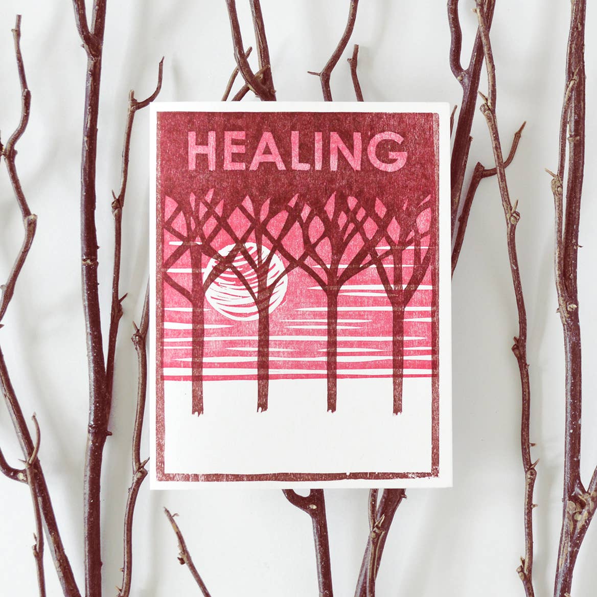 Healing Trees Greeting Card