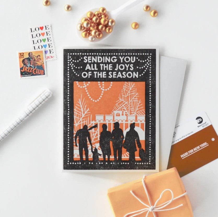 Joys of the Season Holiday Greeting Card