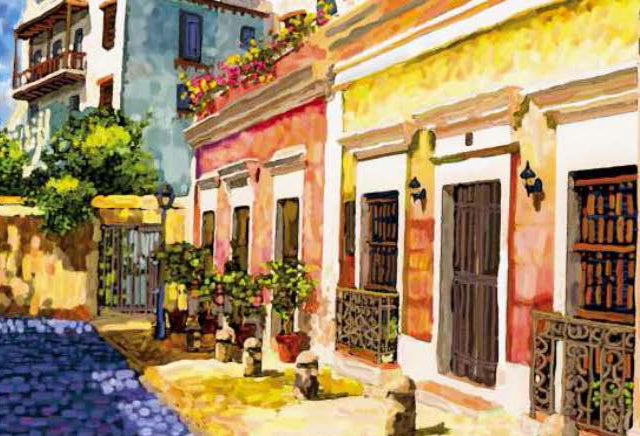 Calle Sol Puerto Rico Artwork