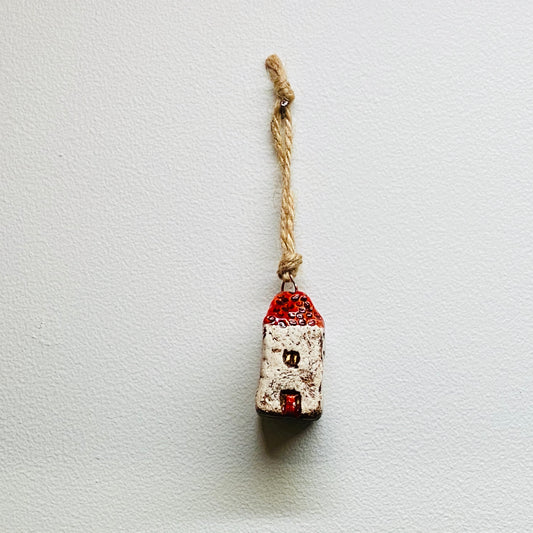 Red Home Ornament