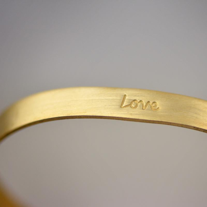 Love Inspirational Metal Bracelet