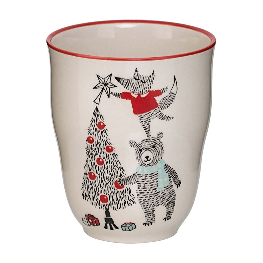 Tree and Animal Friends Cup