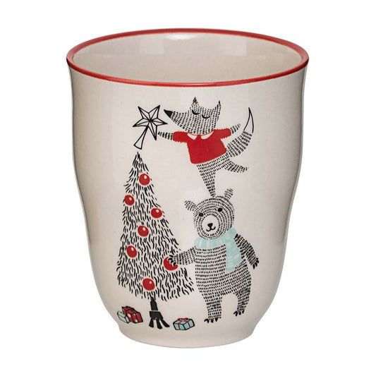 Tree and Animal Friends Cup
