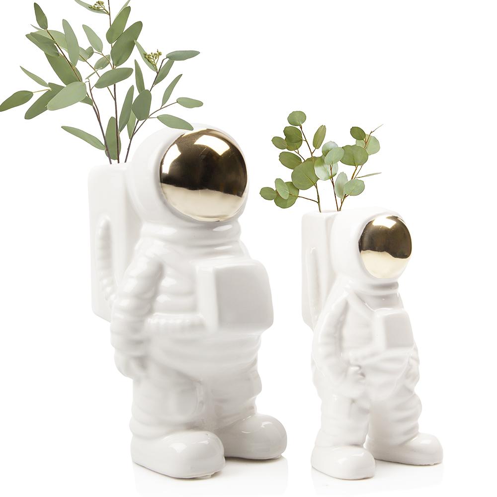 Modern Astronaut Medium Vase