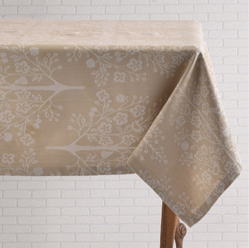 Taupe Tablecloth