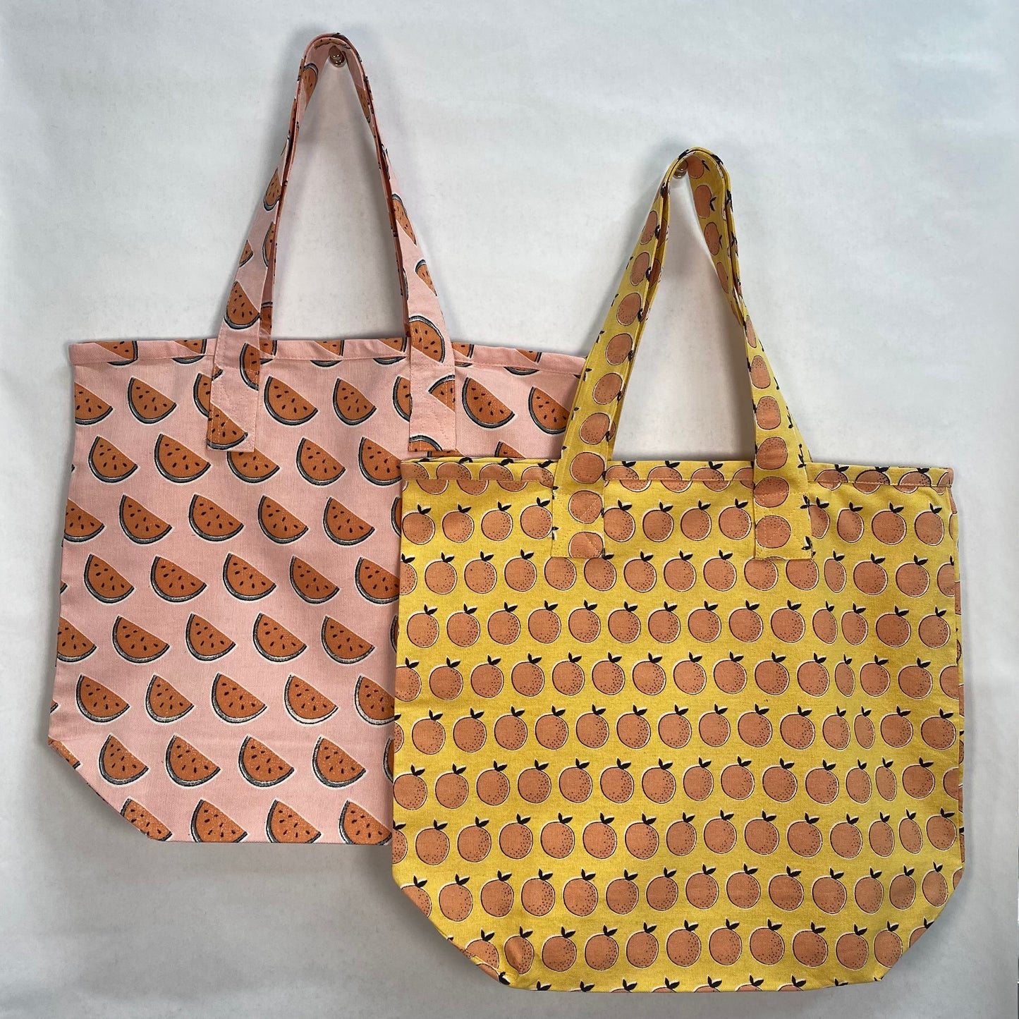 Orange Reusable Tote Bag