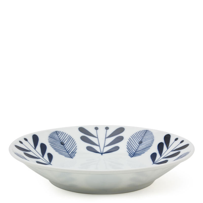 Blue and White 7 inch Dish Tableware