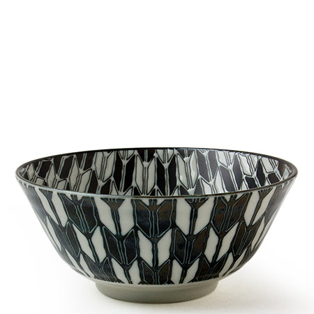 Black and White 6 inch Bowl Tableware