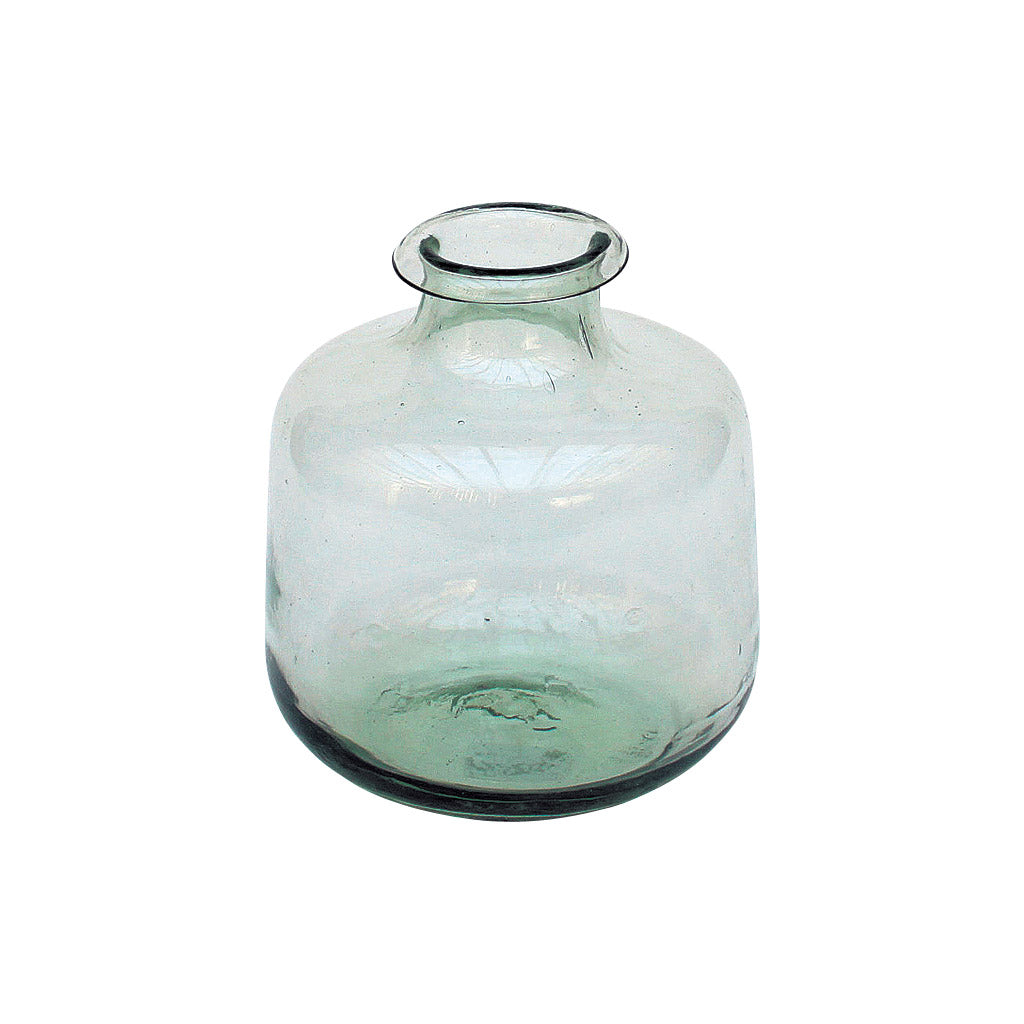 Thick Recycled Glass Vase