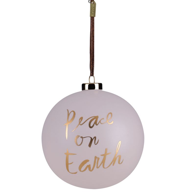 Peace on Earth Oversized Ornament