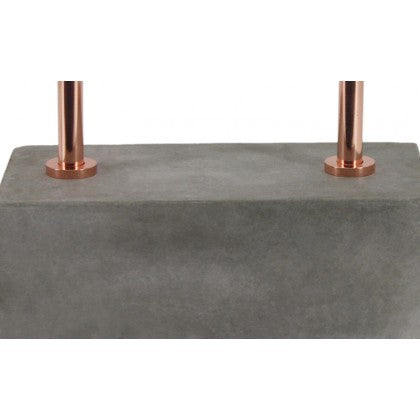 Small Dual Concrete Table Lamp