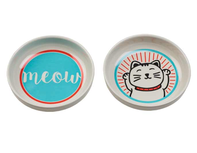 Meow Cat Dish Set