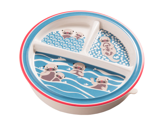 Baby Otter Divided Suction Plate