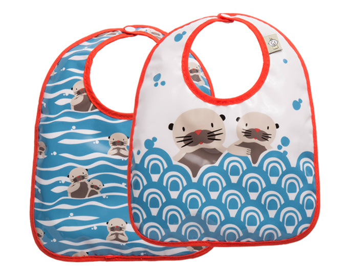 Baby Otter Bib Set