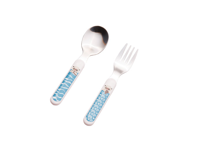 Baby Otter Silverware Set