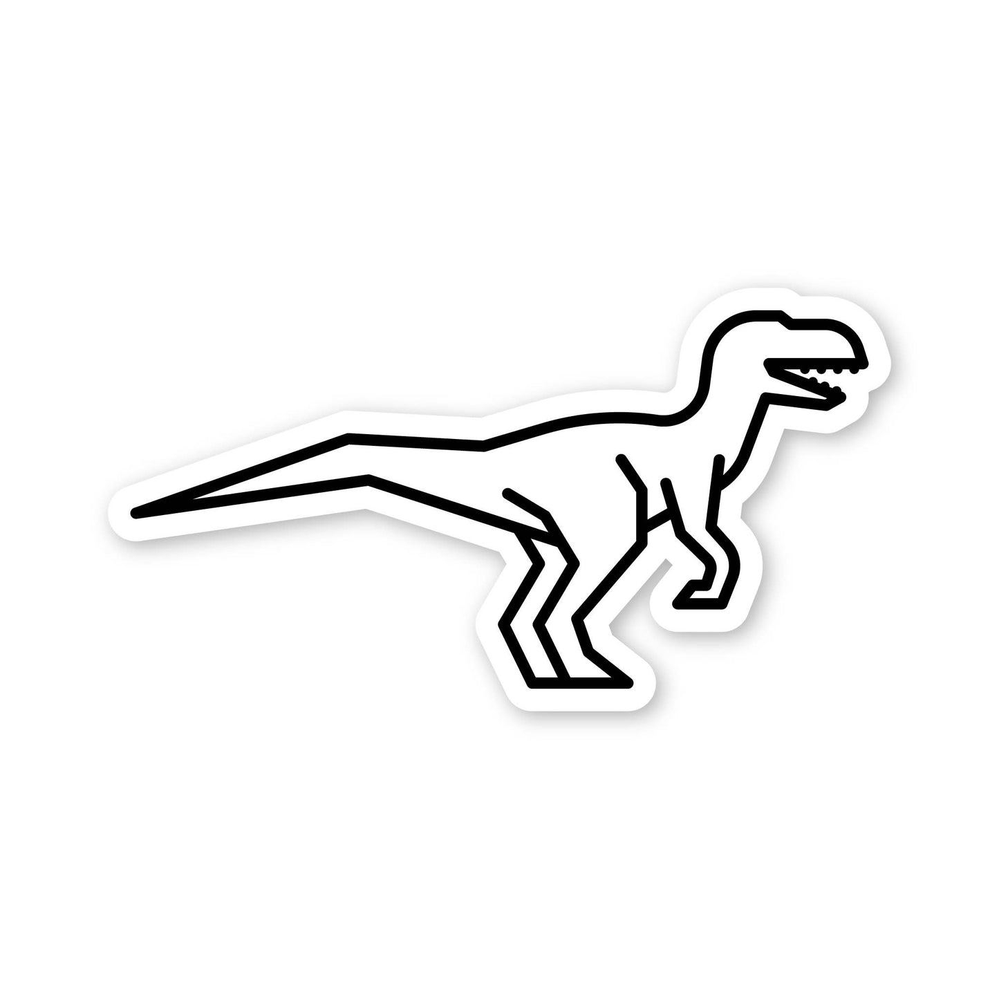 Velociraptor Vinyl Sticker