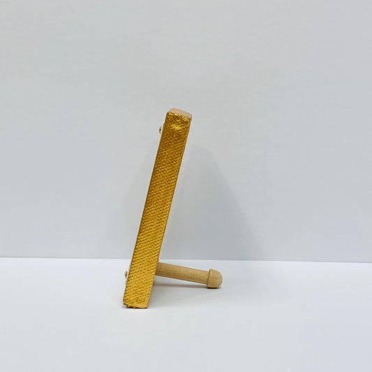 Brave Enough Gold Mini Inspirational Sign